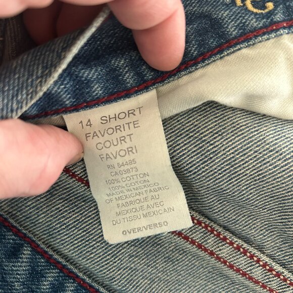 Y2K American Eagle Favorite Jeans NWT 100% Cotton, 14 Short - Picture 4 of 7